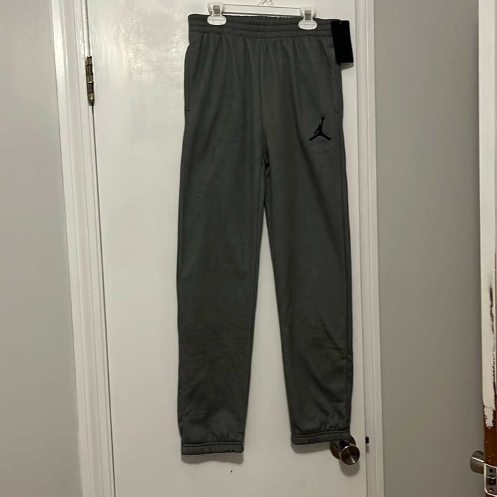 Boys Jordan Gray Sweatpants, NWT